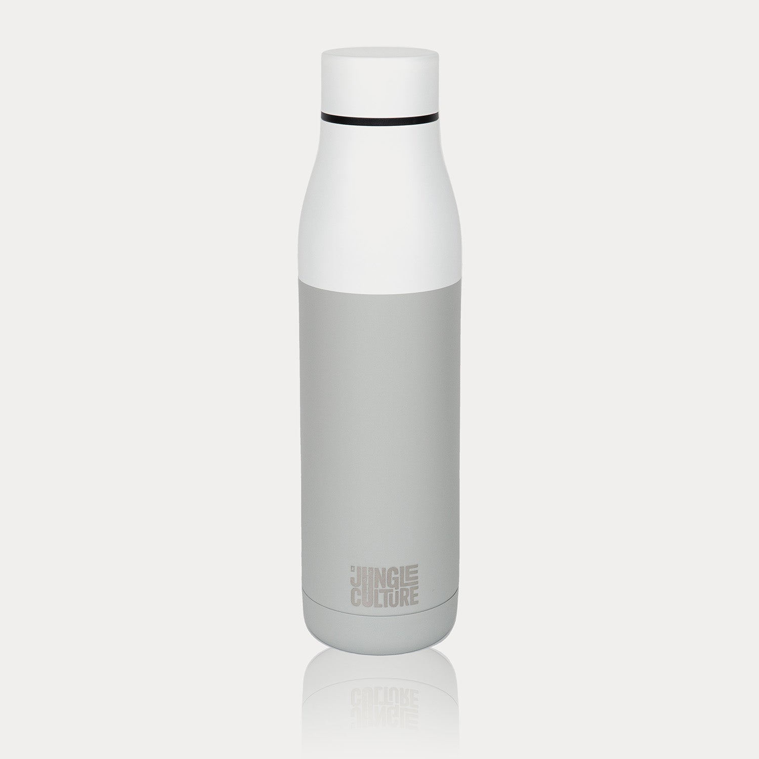 Reusable Stainless Steel Water Bottle (Matt Effect Black) - Imagen 7